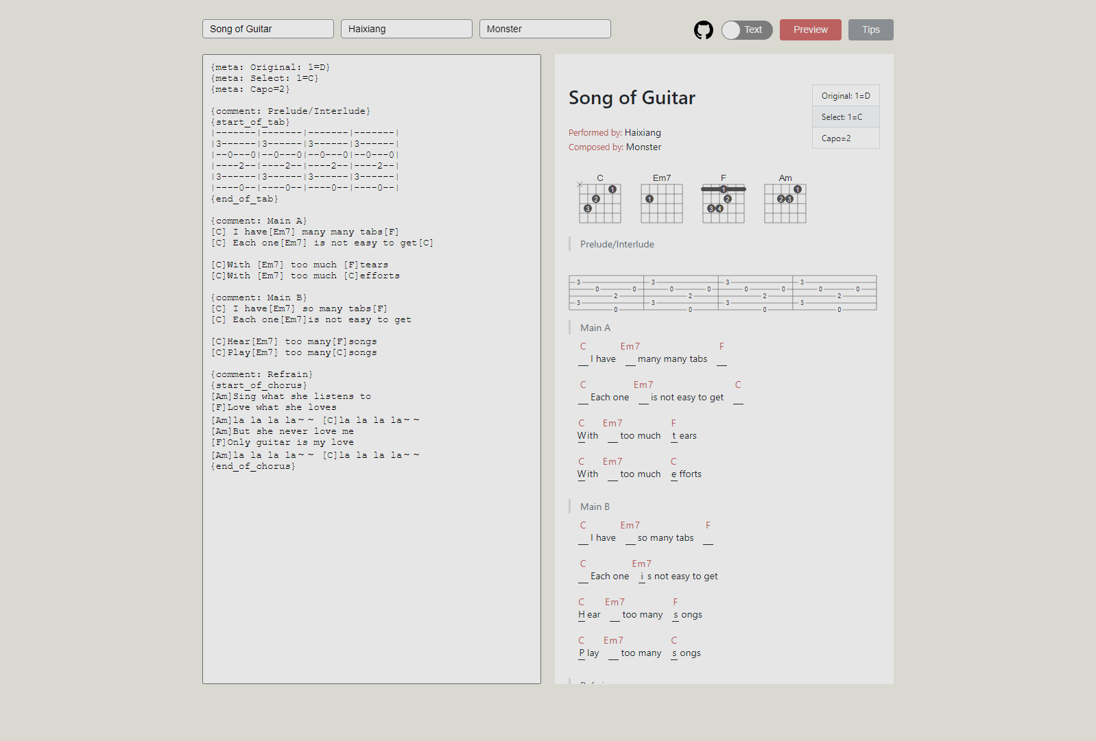 guitar-tabs-editor